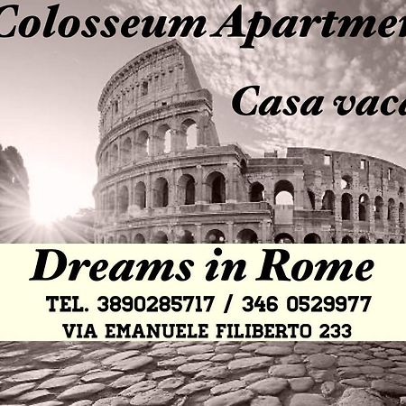 Dreams In Rome - Colosseum Apartment Eksteriør billede