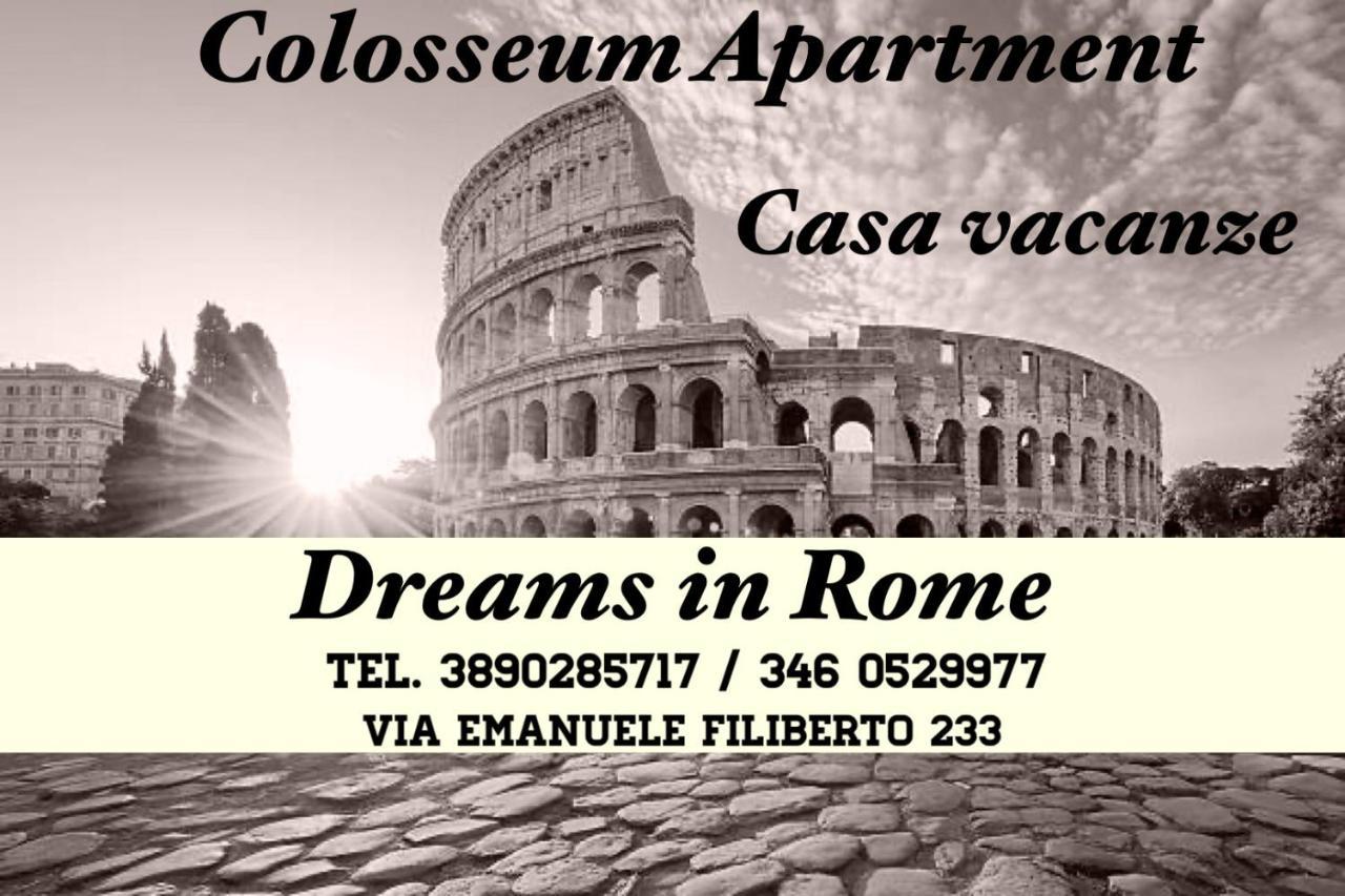 Dreams In Rome - Colosseum Apartment Eksteriør billede